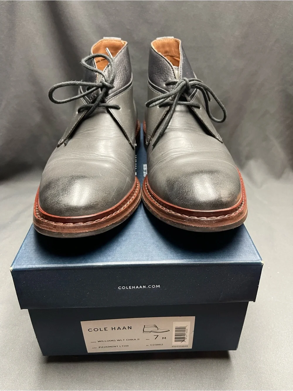 Men’s Cole Haan Williams Welt Chukka Boots - Size 7M